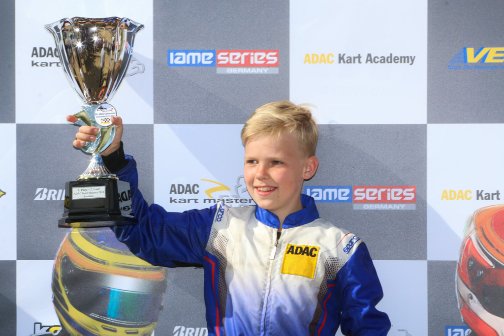 Maxim Rehm siegt beim ADAC Kart Masters in Oschersleben