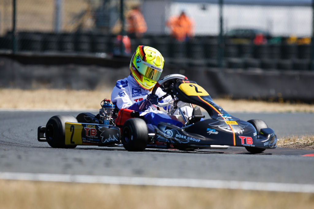 Lilly Zug sichert sich ihr bestes Ergebnis im ADAC Kart Masters