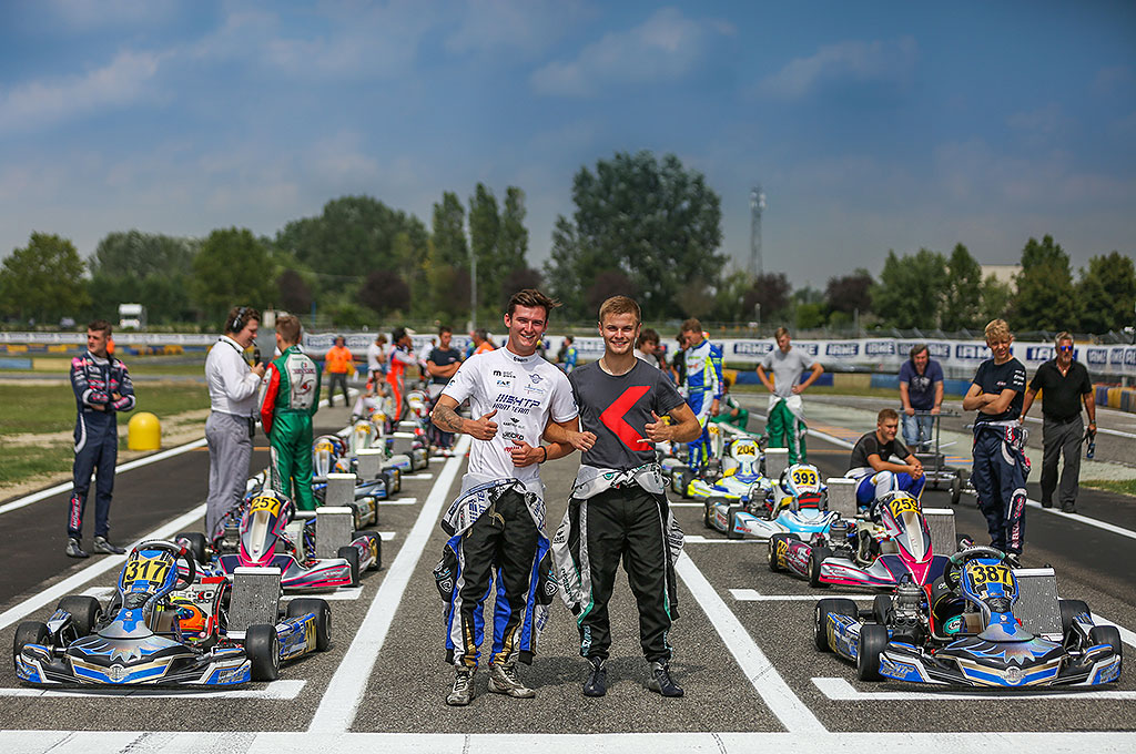 Laufsieg für HTP Kart Team in Castelletto