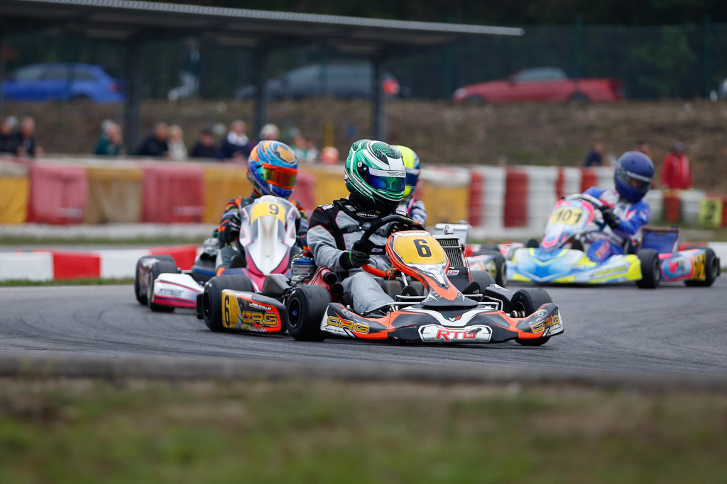 Marek Schaller überzeugt beim ADAC Kart Masters in Wackersdorf