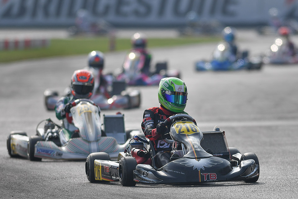 Hugo Sasse startet als bester Deutscher in WSK Final Cup