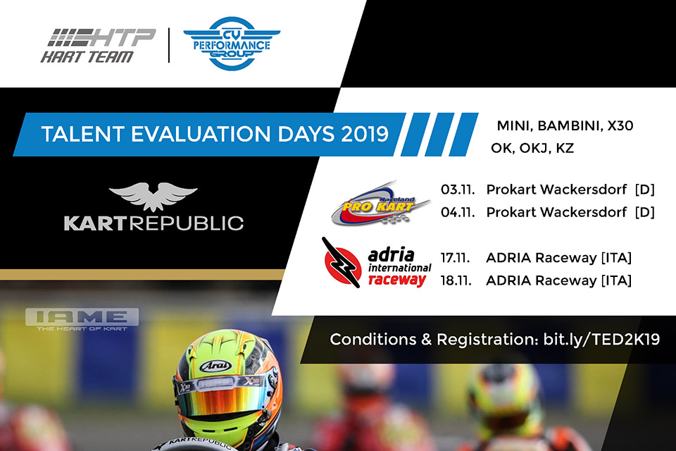 HTP Kart Team veranstaltet Talent Evaluation Days