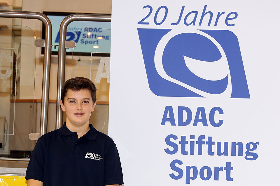 Rookie Fabio Rauer in der ADAC Stiftung Sport