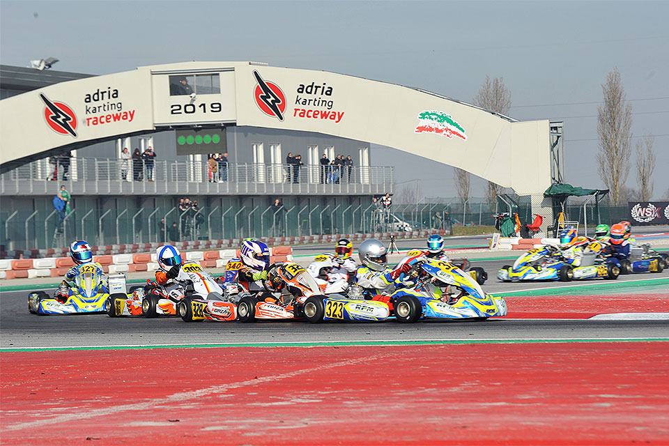 Packende Rennen beim WSK Champions Cup