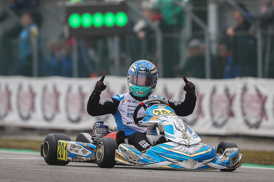 HTP Kart Team gewinnt WSK Masters-Auftakt