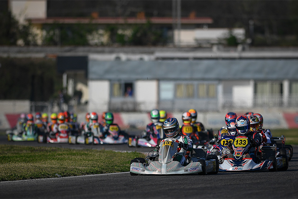 Meister der WSK Super Masters Series geehrt