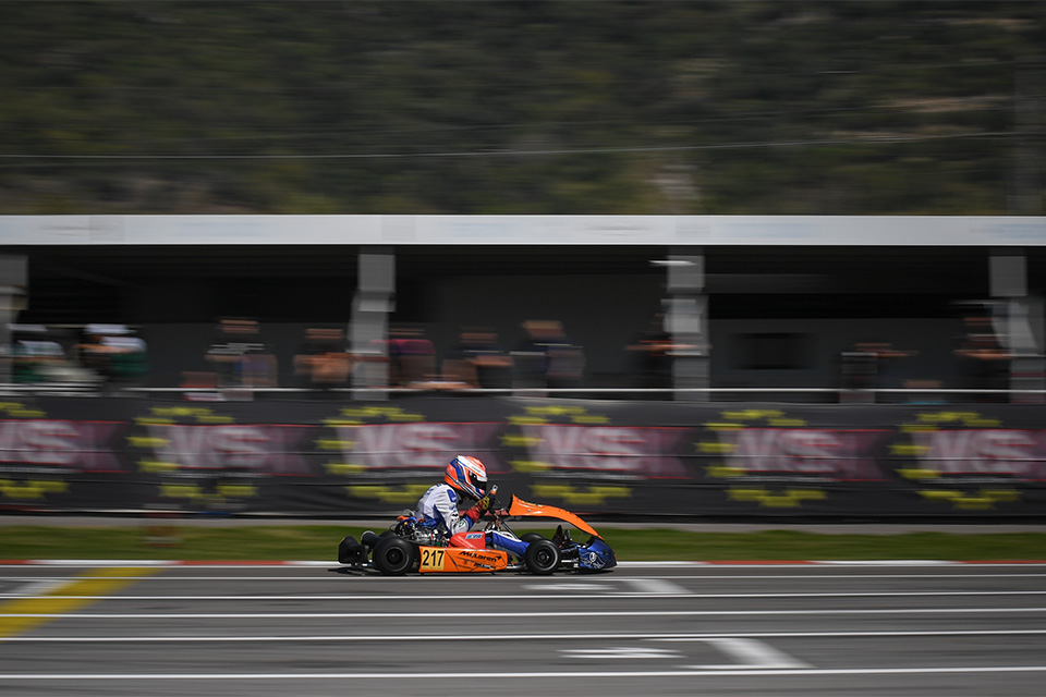 Platz fünf für Hugo Sasse bei WSK Euro Series