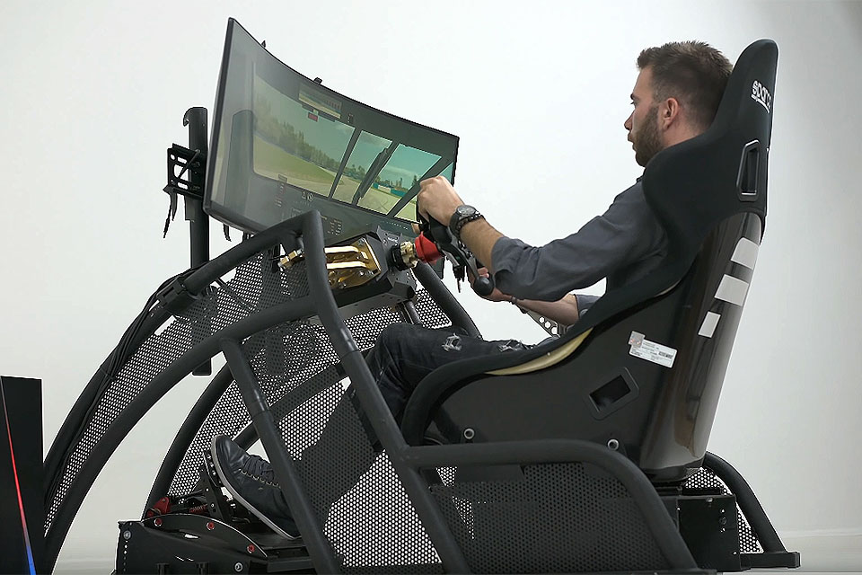 SimRacing-Action mit Fanatec in Wackersdorf