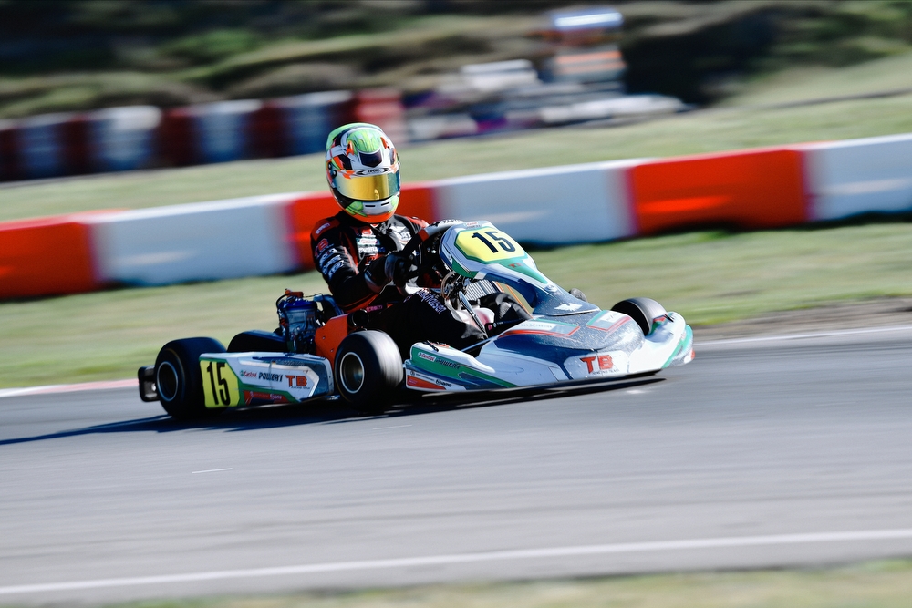 Bönighausen zufrieden mit dem Start ins ADAC Kart Masters