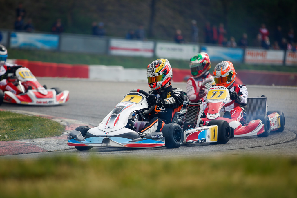 Platz Eins für Alexander Tauscher beim ADAC Kart Masters