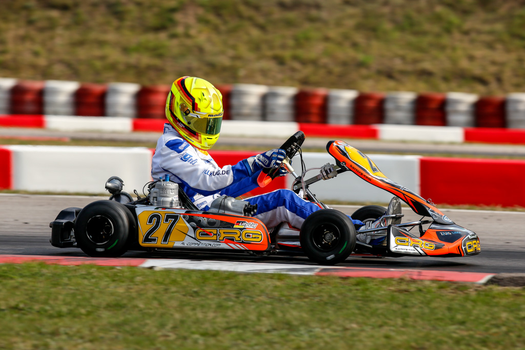 Lilly Zug startet mit Platz sieben ins ADAC Kart Masters