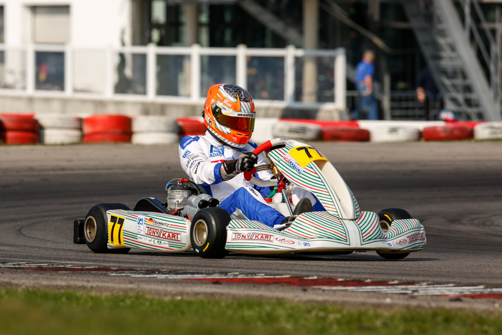 Tim Tramnitz startet glücklos in die ADAC Kart Masters Saison 2019