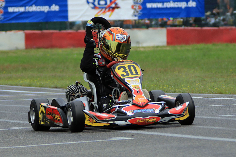 Podest für Taym Saleh beim Auftakt des ACV Kart Nationals