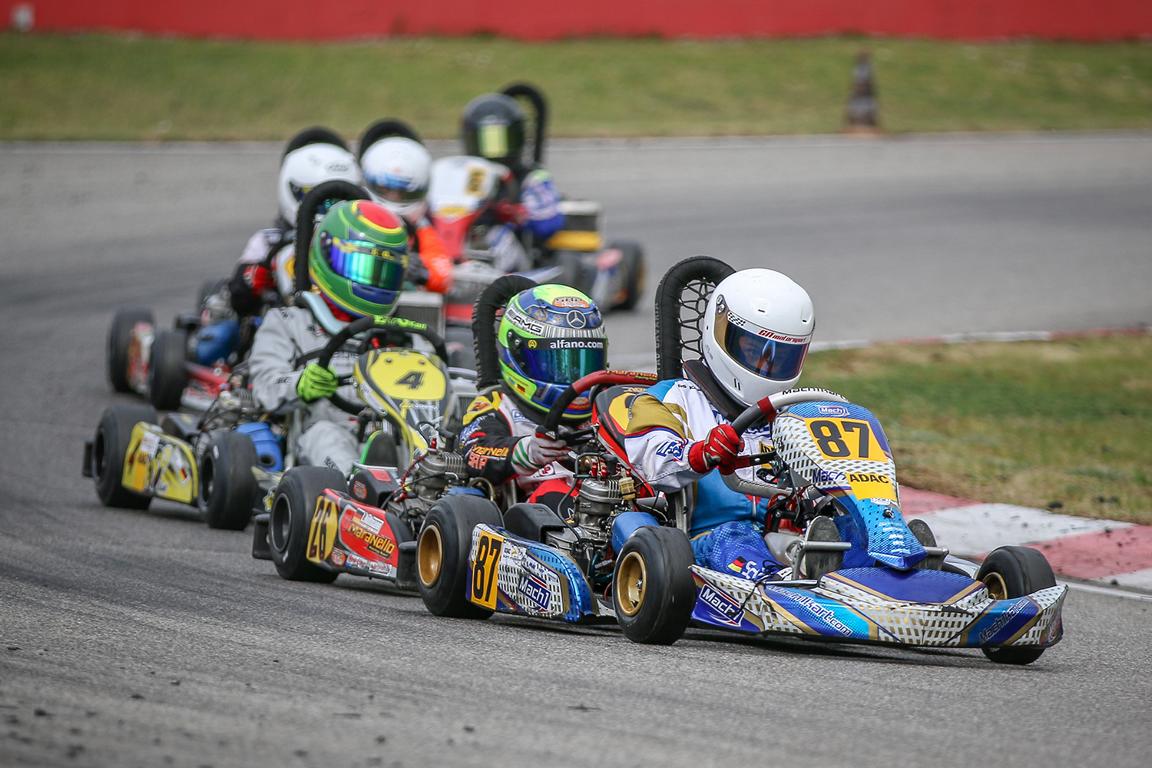 Platz drei für Luca Schwab bei den ADAC Kart Masters in Ampfing