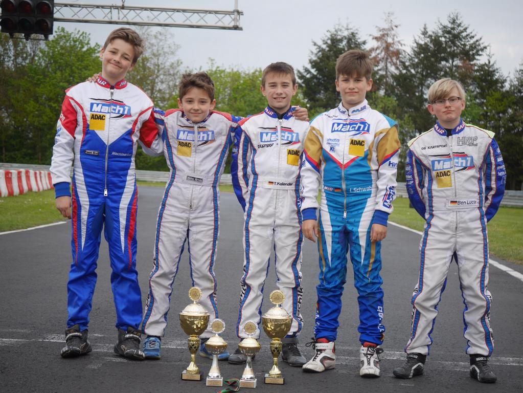 Kälte, Schnee und Siege für DS Kartsport am Vogelsbergring