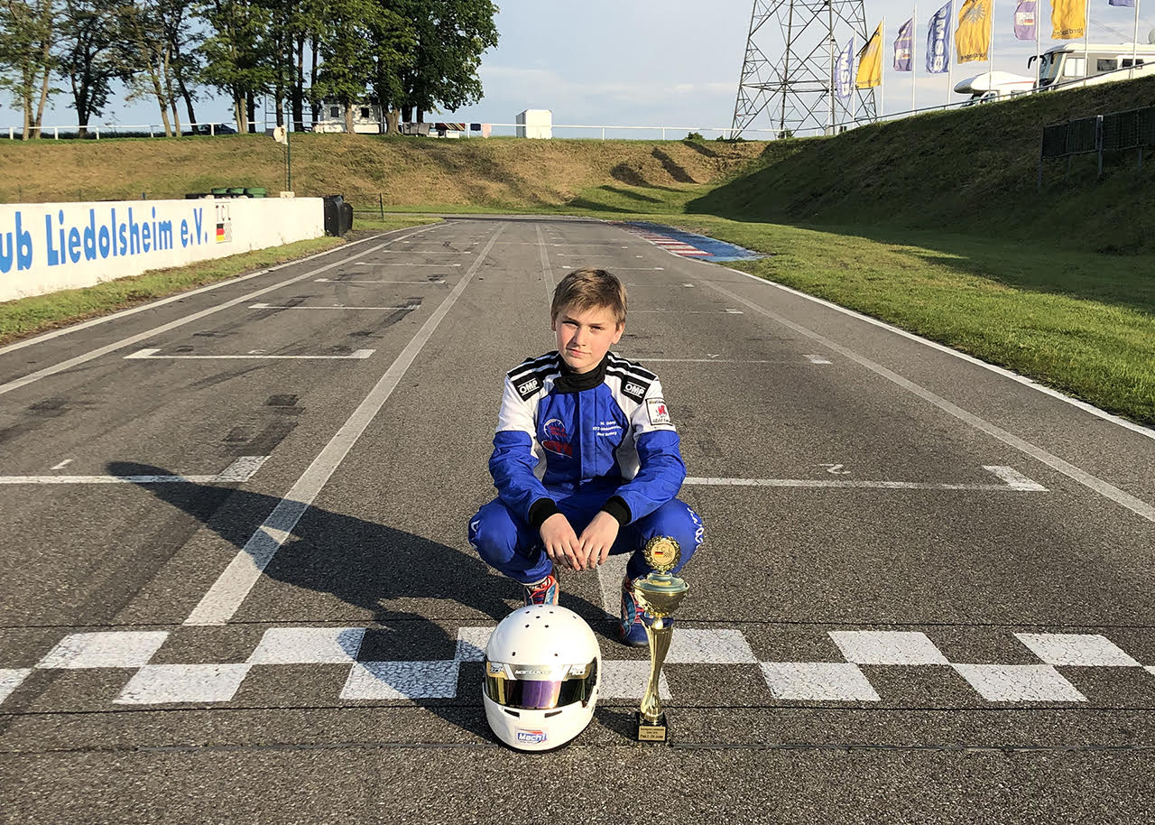 Zweiter Platz für DS Kartsport mit Michael Grüning im SAKC