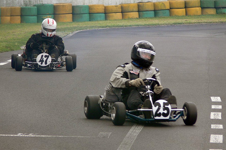 Toller Sport der Klassik Karts in Gerolzhofen