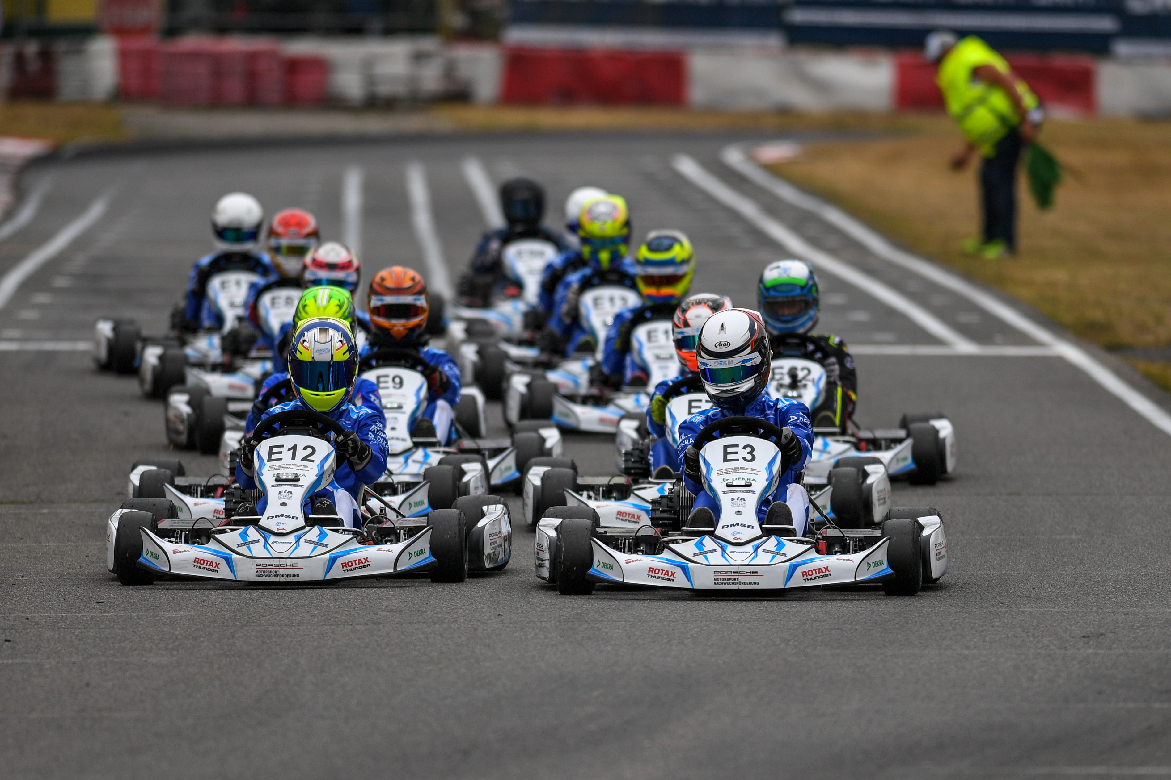 HALBZEIT IN DER DEUTSCHEN ELEKTRO-KART-MEISTERSCHAFT