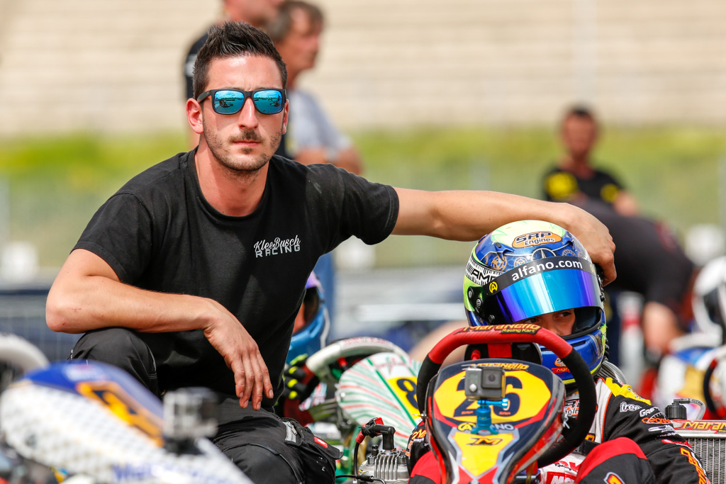 Leon Hoffmann kämpft sich im ADAC Kart Masters nach vorne