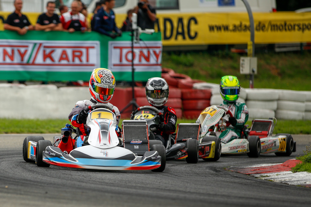 Alexander Tauscher im ADAC Kart Masters auf Top-Drei-Kurs