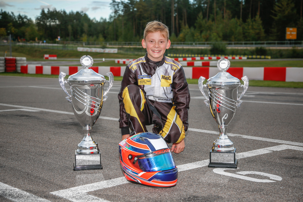 Finalsieg für Leon Bauchmüller in der ADAC Kart Academy