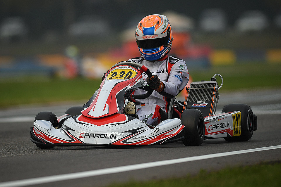 Hugo Sasse beendet WSK Open Cup als Neunter