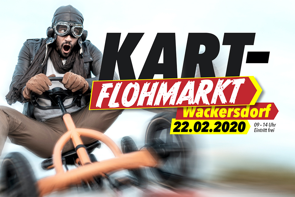 Erster Kart-Flohmarkt in Wackersdorf