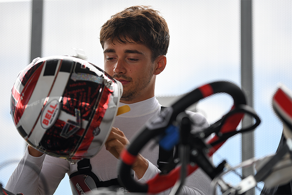 Charles Leclerc erstmals mit eigenem Chassis unterwegs