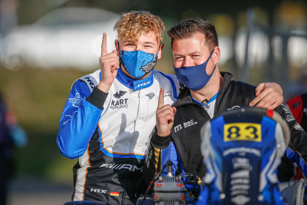 ADAC Kart Masters Wackersdorf: Meister- und Vizetitel für CVPG