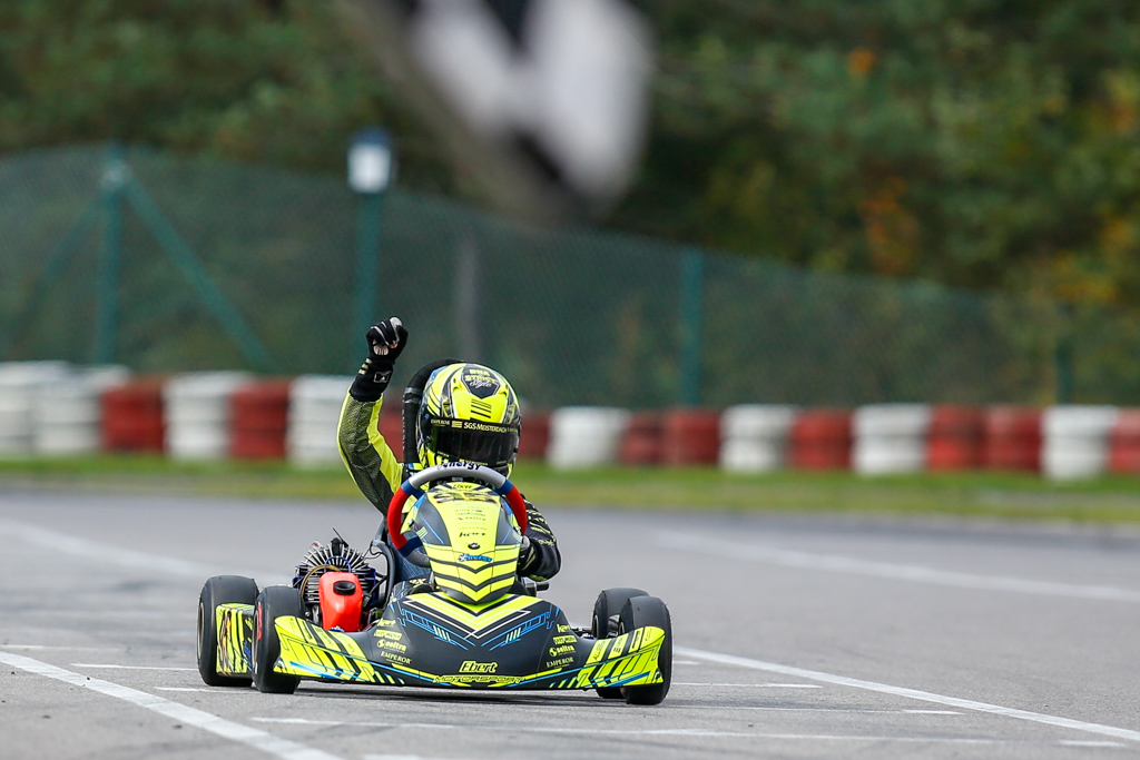 Neuer ADAC Kart Masters-Champion: Phil Colin Strenge