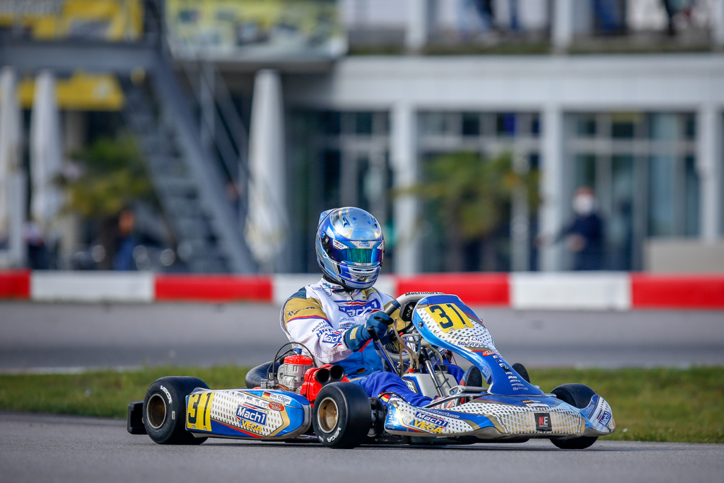 Tim Tröger auch im ADAC Kart Masters im Spitzenfeld