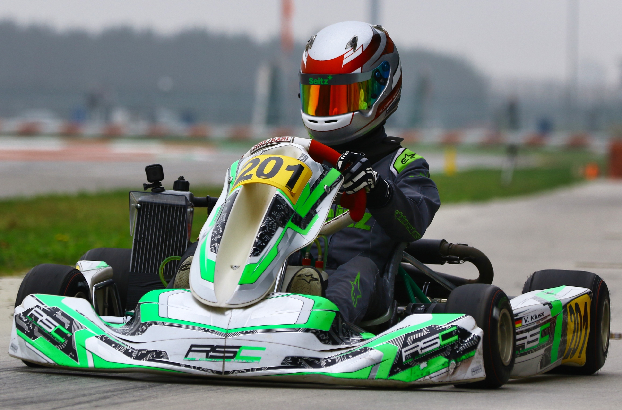 Rotax Junior Euro Trophy: Valentin Kluss international Top Drei