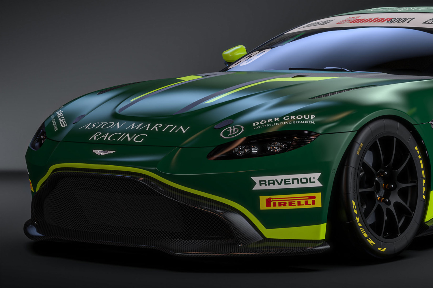 Valier Motorsport 2021 in den Farben von Aston Martin