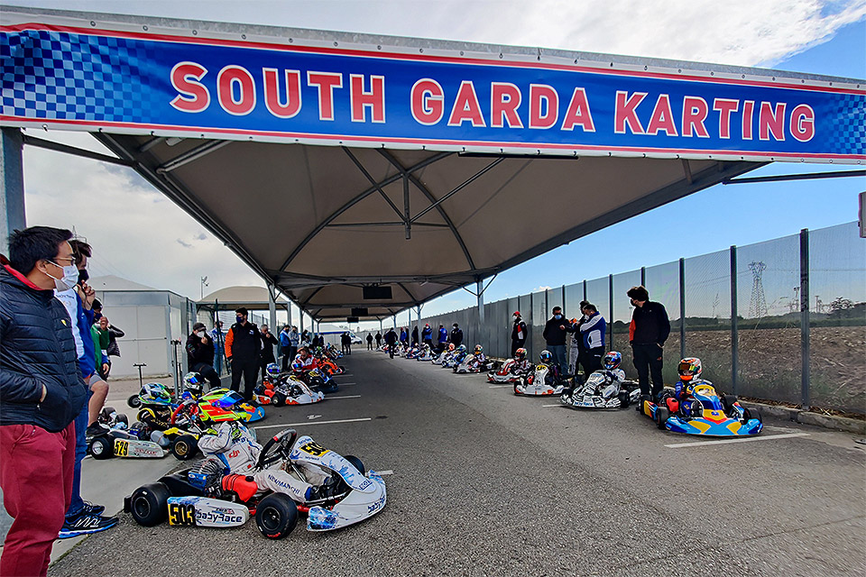 Start der WSK Euro Series in Lonato