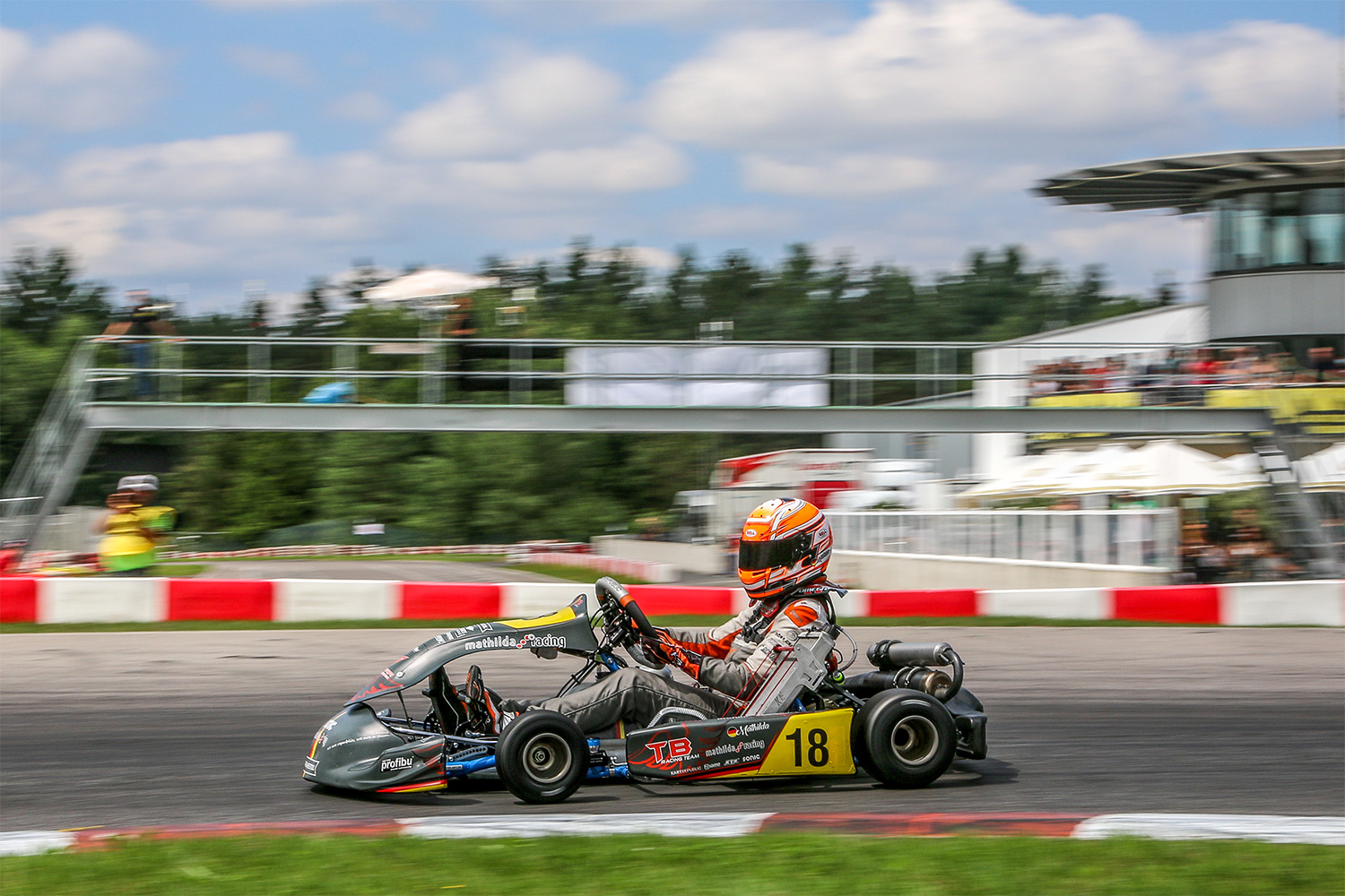 Mathilda Paatz landet beim ADAC Kart Masters in Wackersdorf in den Top-Zehn