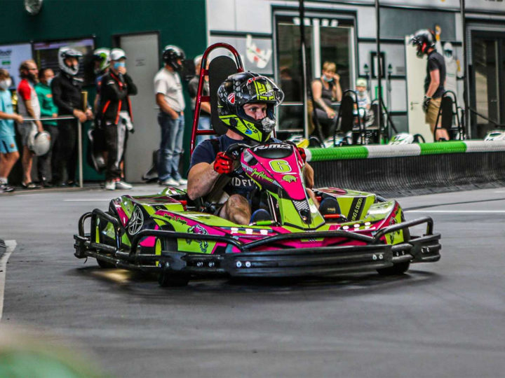 Team Ecodrom gewinnt den E-Kart-Cup in Zweibrücken