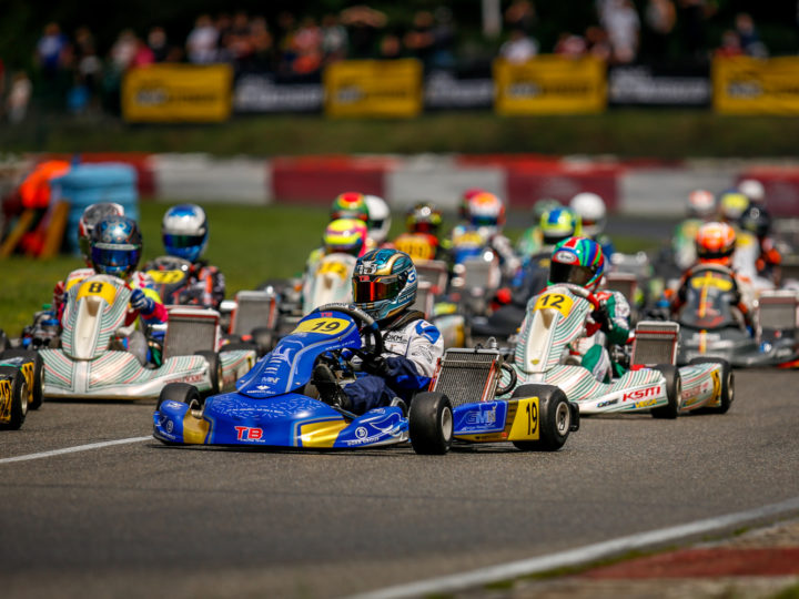 TB Racing Team auf ADAC Kart Masters-Podest