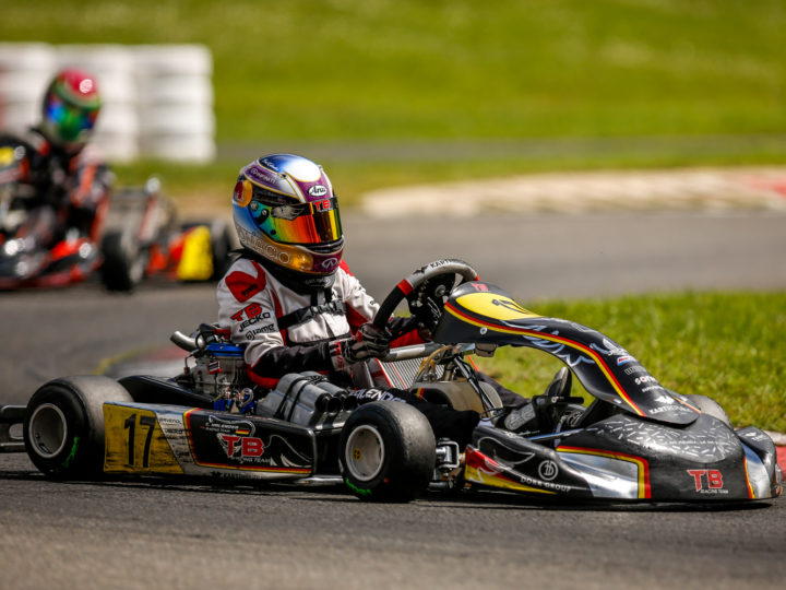 ADAC Kart Masters Kerpen: Tom Kalender auf dem Podest