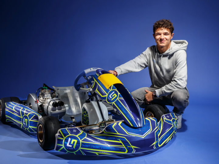 Lando Norris präsentiert LN Racing Kart