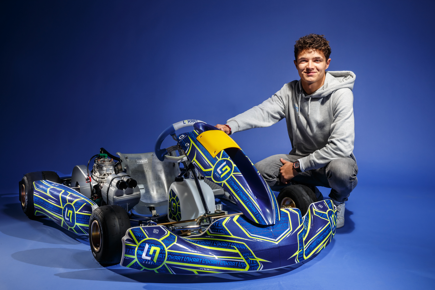 Lando Norris präsentiert LN Racing Kart