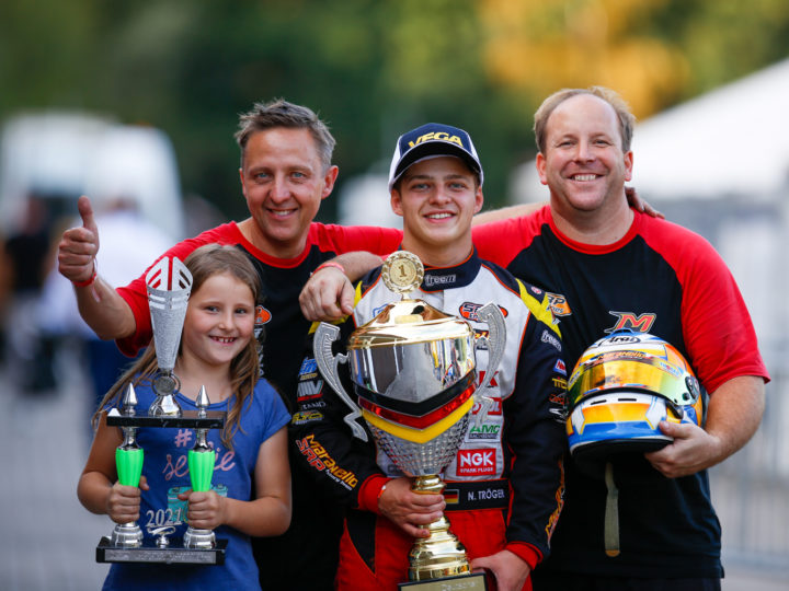 Niels Tröger wird Deutscher Kart-Meister