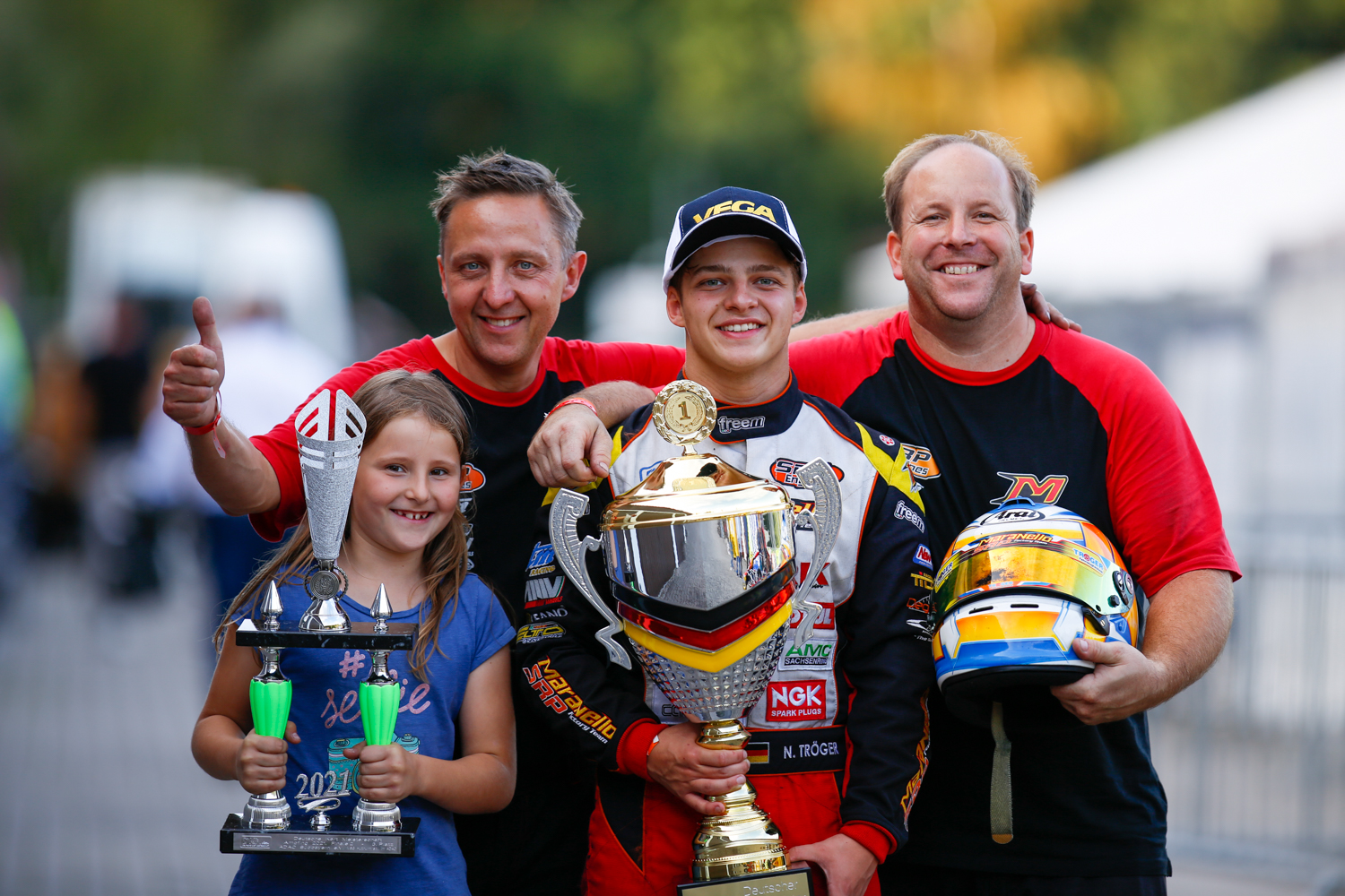 Niels Tröger wird Deutscher Kart-Meister