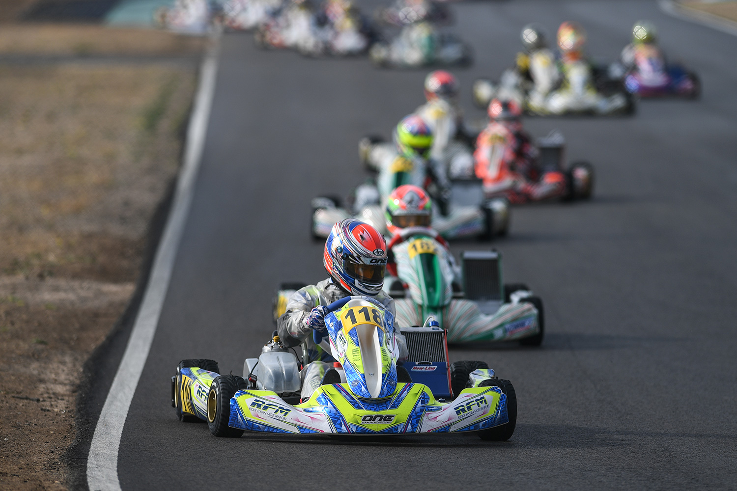 Maxim Rehm gehört zu den besten Kartfahrern der Welt