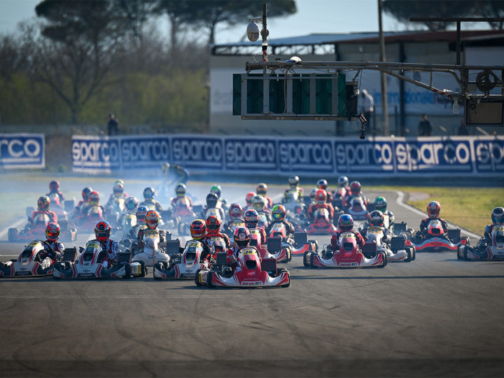 Champions der WSK Super Masters Series geehrt￼