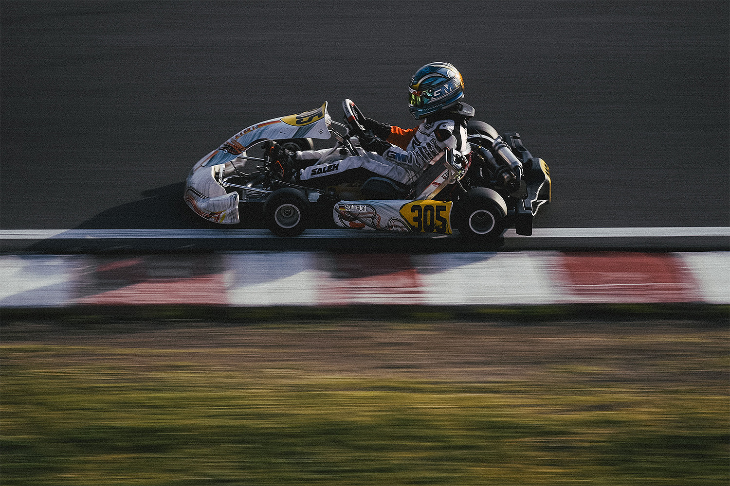 Taym Saleh bester deutscher Junior bei WSK in Sarno￼