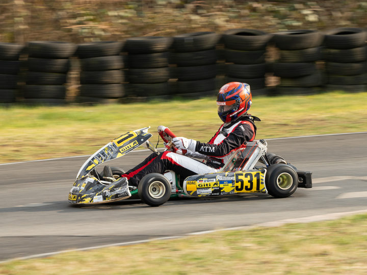 Pech für Benjamin Gärtner beim SAKC in Wackersdorf