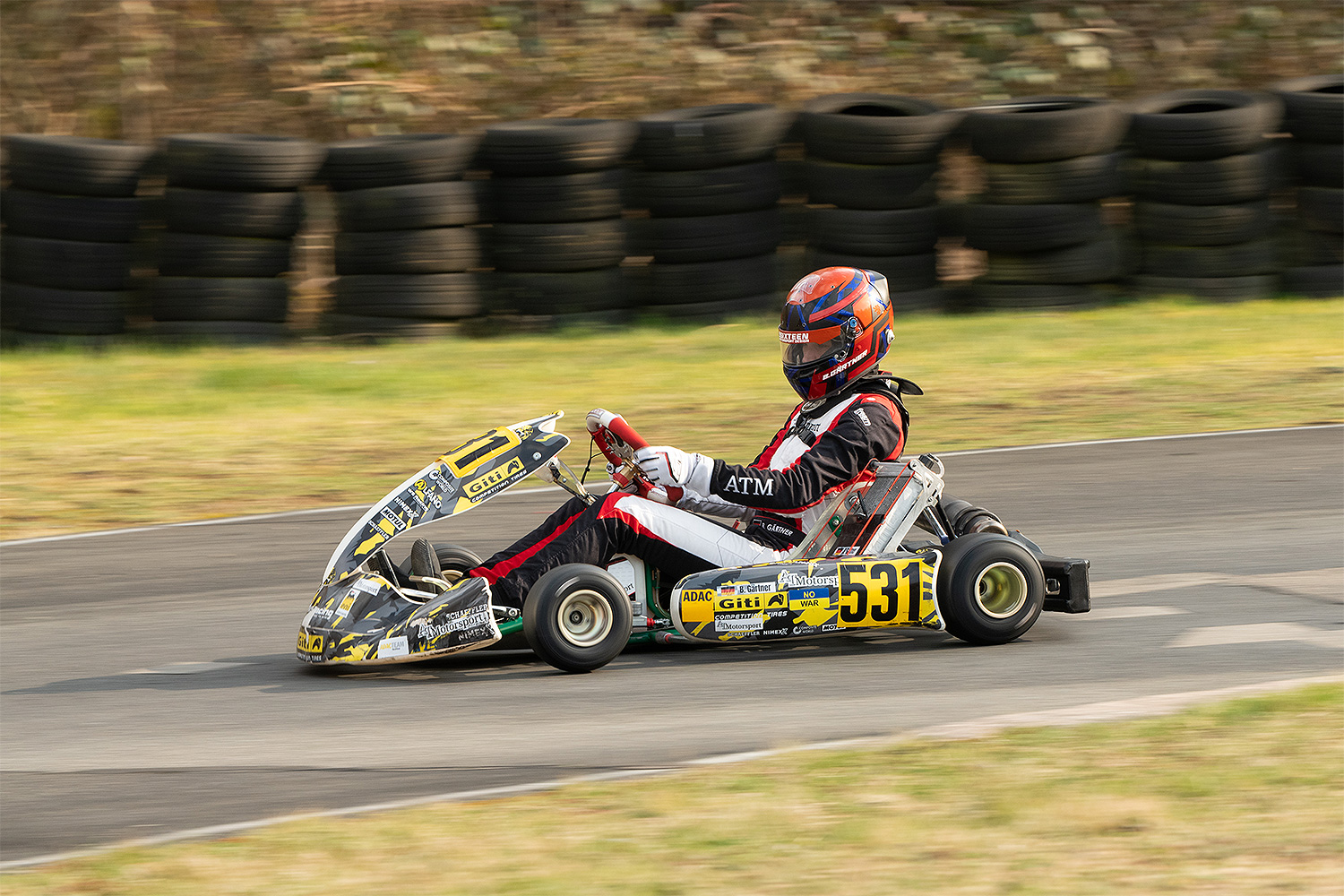 Pech für Benjamin Gärtner beim SAKC in Wackersdorf