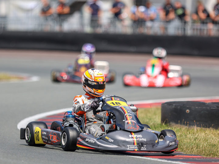 Mathilda Paatz mit Platz zwei beim ADAC Kart Masters in Oschersleben