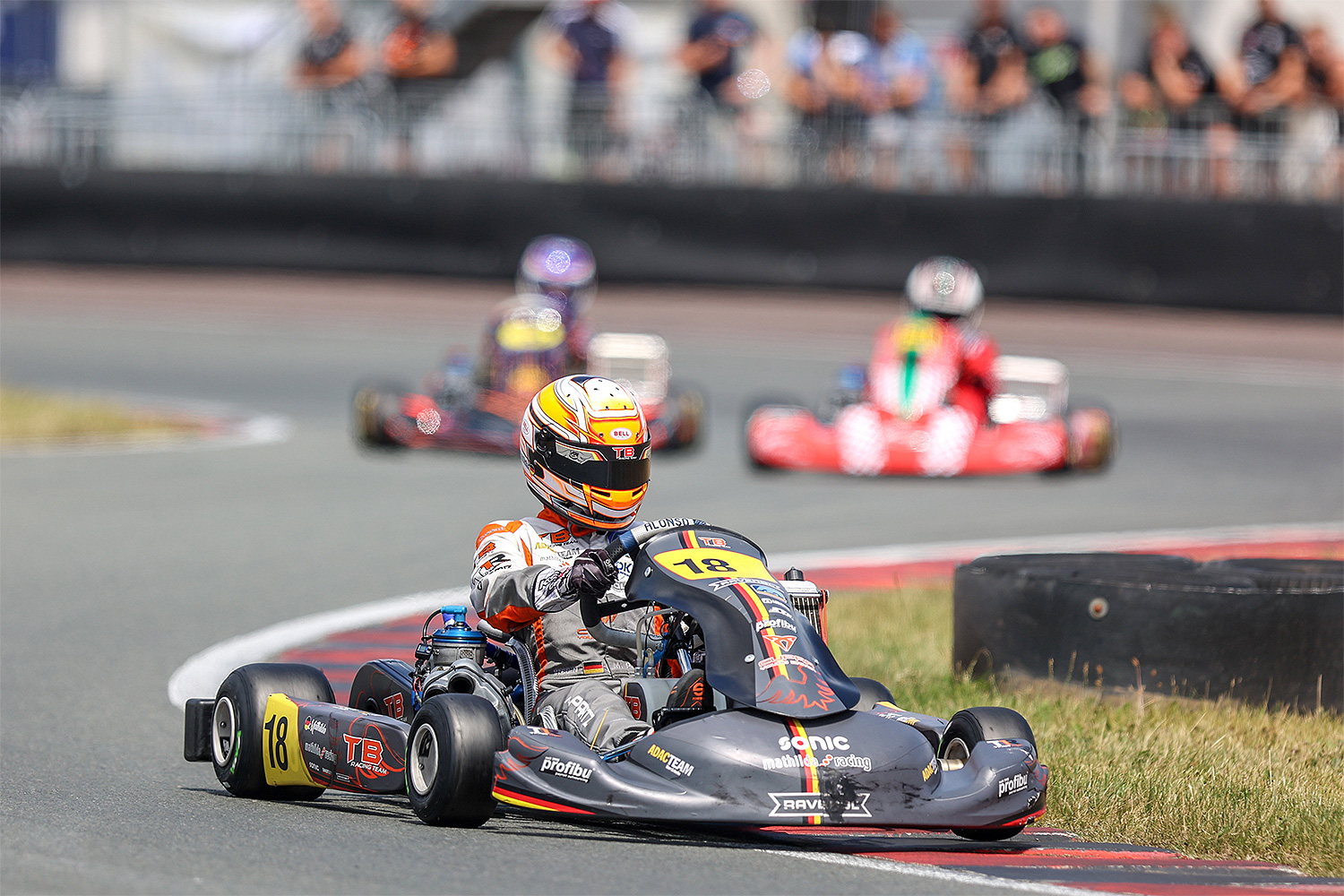 Mathilda Paatz mit Platz zwei beim ADAC Kart Masters in Oschersleben