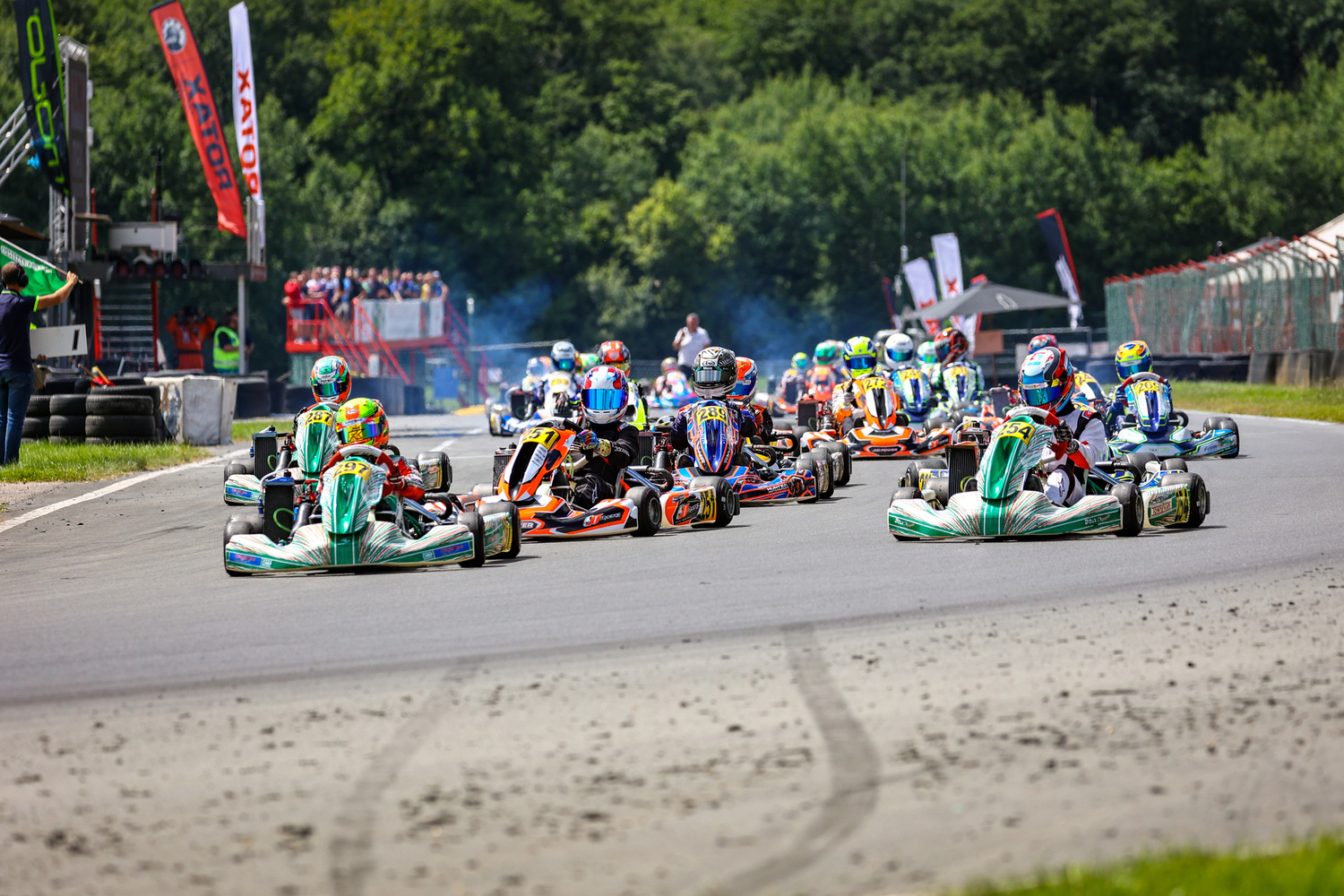 Rotax MAX Challenge Euro Trophy fällt erste Titelentscheidungen in Mariembourg